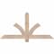 Ekena Millwork Redmond Smooth Timber Gable Bracket, Douglas Fir, 48"W x 24"H x 1 1/2"D x 3 1/2"F, 12/12 Pitch GBW048X24X0204RED00SDF - alternate 1